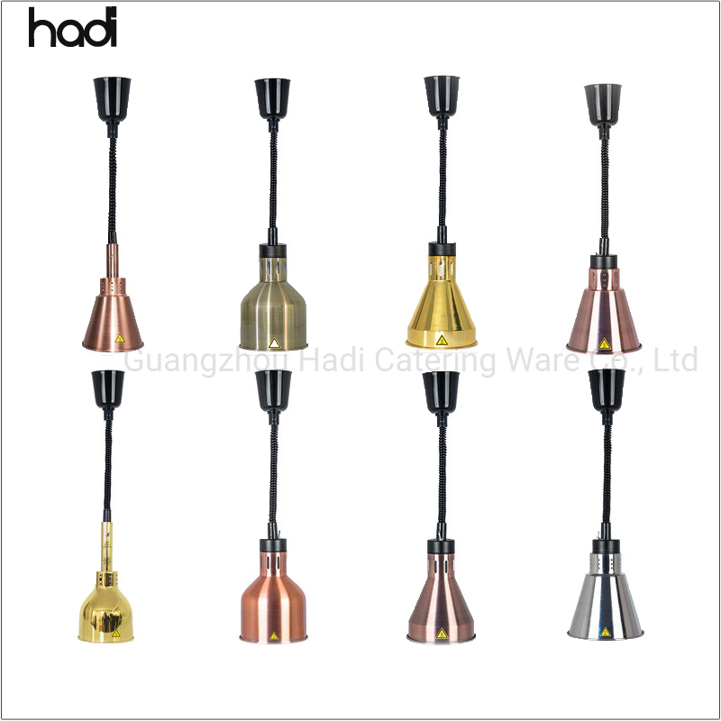 Restaurant Und Hotelbedarf Cafeteria Catering Electric Hanging Buffet Food Warmer Heating Lamp