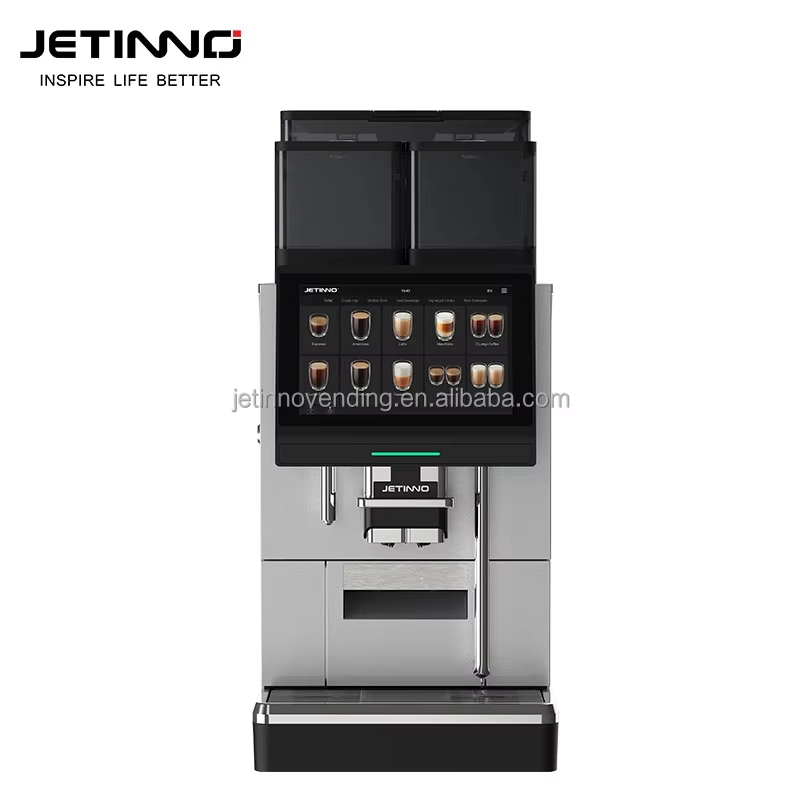 Jetinno Jl37c Instant Powder Moka Fully Automatic Commercial Coffee Makers Hotel Coffee Machine