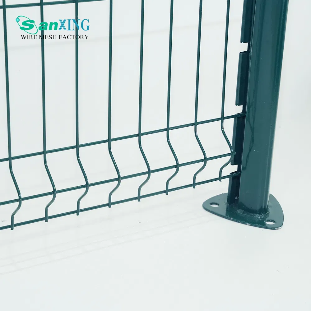 Galvanized Steel Metal PVC Coated 3D Bending Curved Welded Fencing Panel