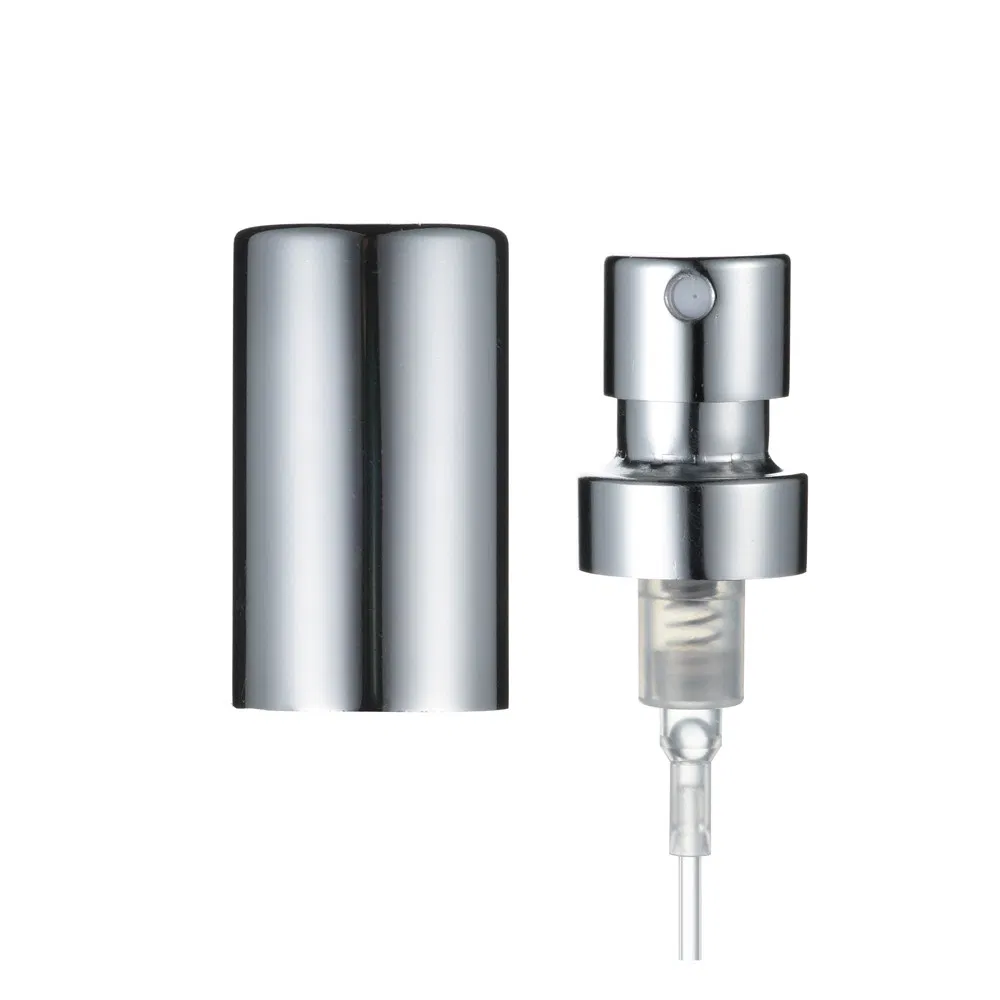 20/415 Aluminum Perfume Pump with Aluminum Cap