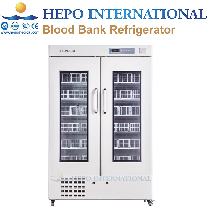 Medical Cryogenic Upright Hospital Vaccine 660L Refrigerator
