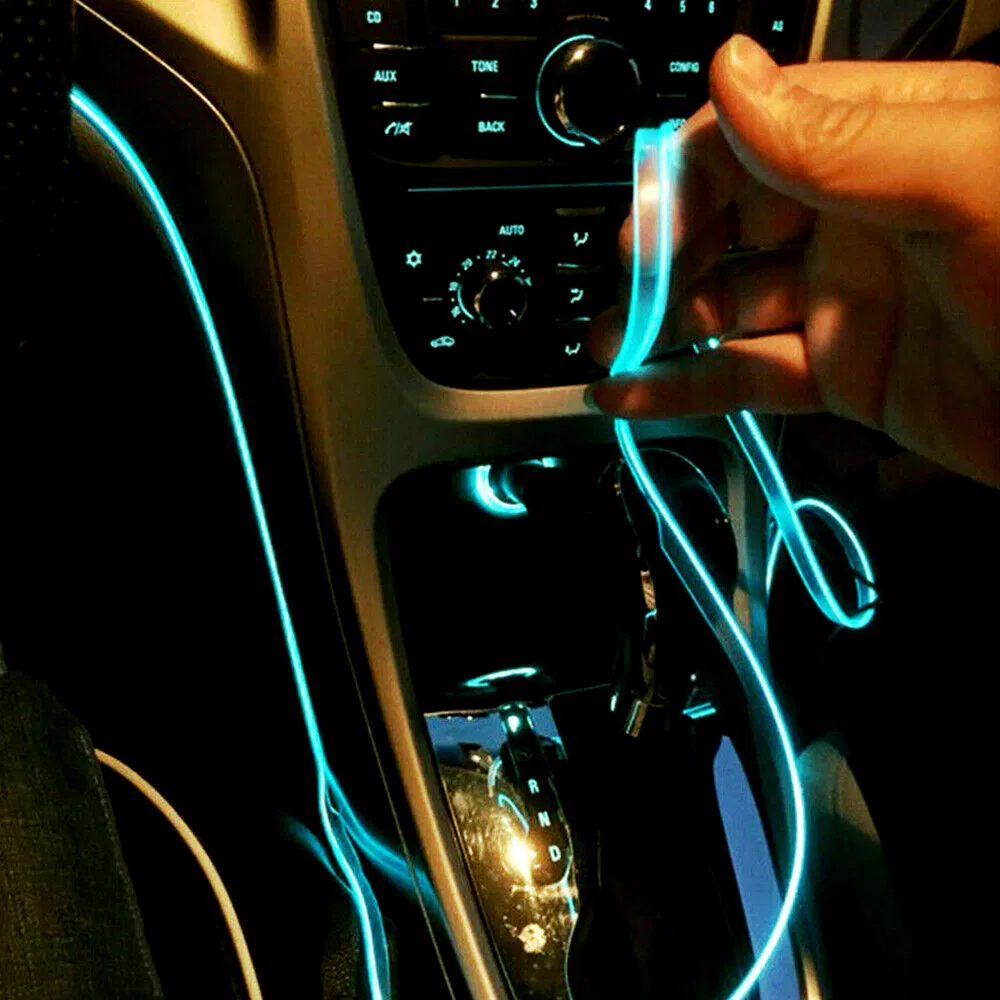 Светодиодная RGB лента для авто с музыкой