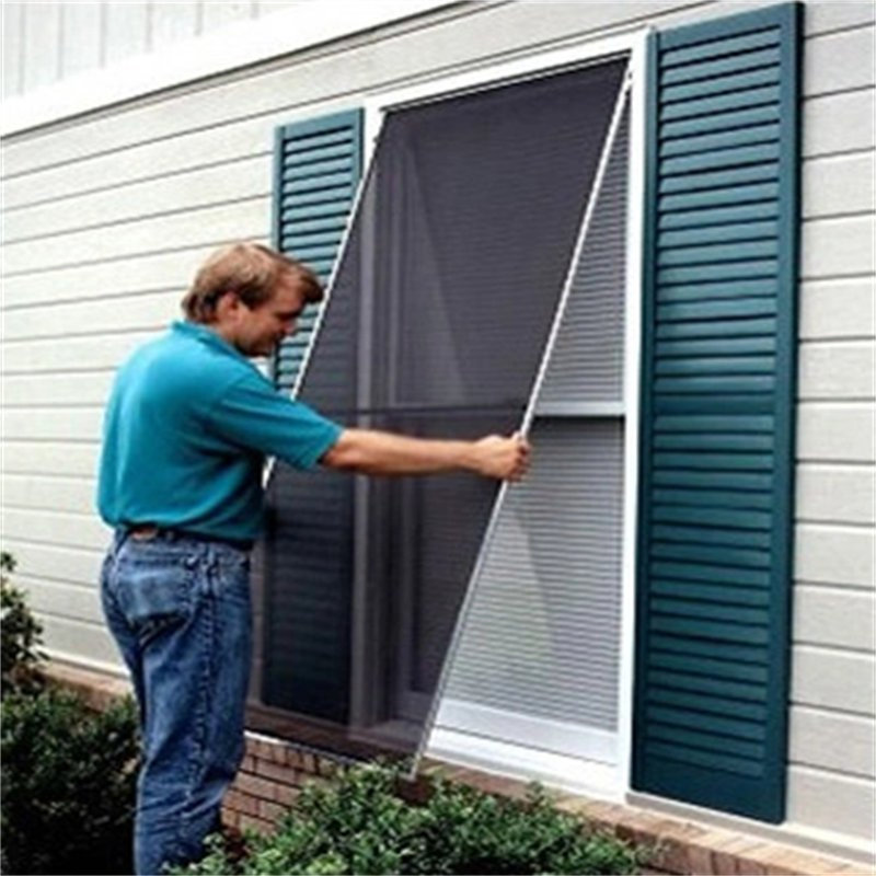 Fiberglass Yarn Fly Screen Mesh Black Insect Screen