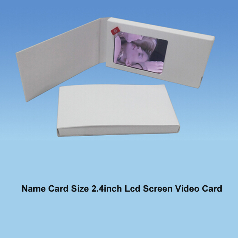 2.4'' LCD Video Cards/Video Brochure for Business or Wedding