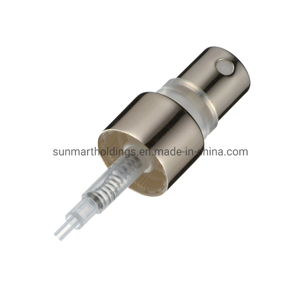 20/415 Aluminum Perfume Pump with Aluminum Cap