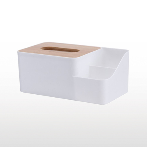 Dividing Tissue Box Plastic Multi Functional Storage Box