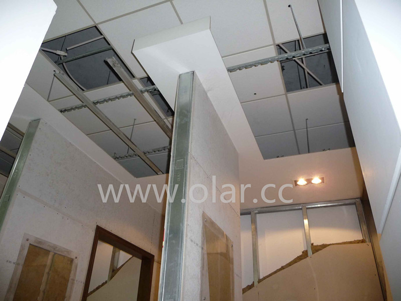 Fiber Cement Board Calcium Silicate Ceiling Tile with PVC