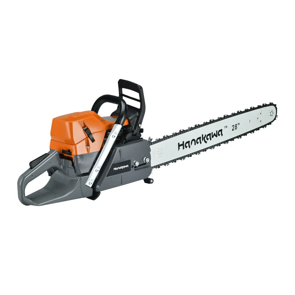 Hanakawa H865 (365) 2-Stroke 65.1cc Gasoline Chainsaws Rollomatic Bar Length (inch) 20 22 Optional Tree Cutting Chainsaw
