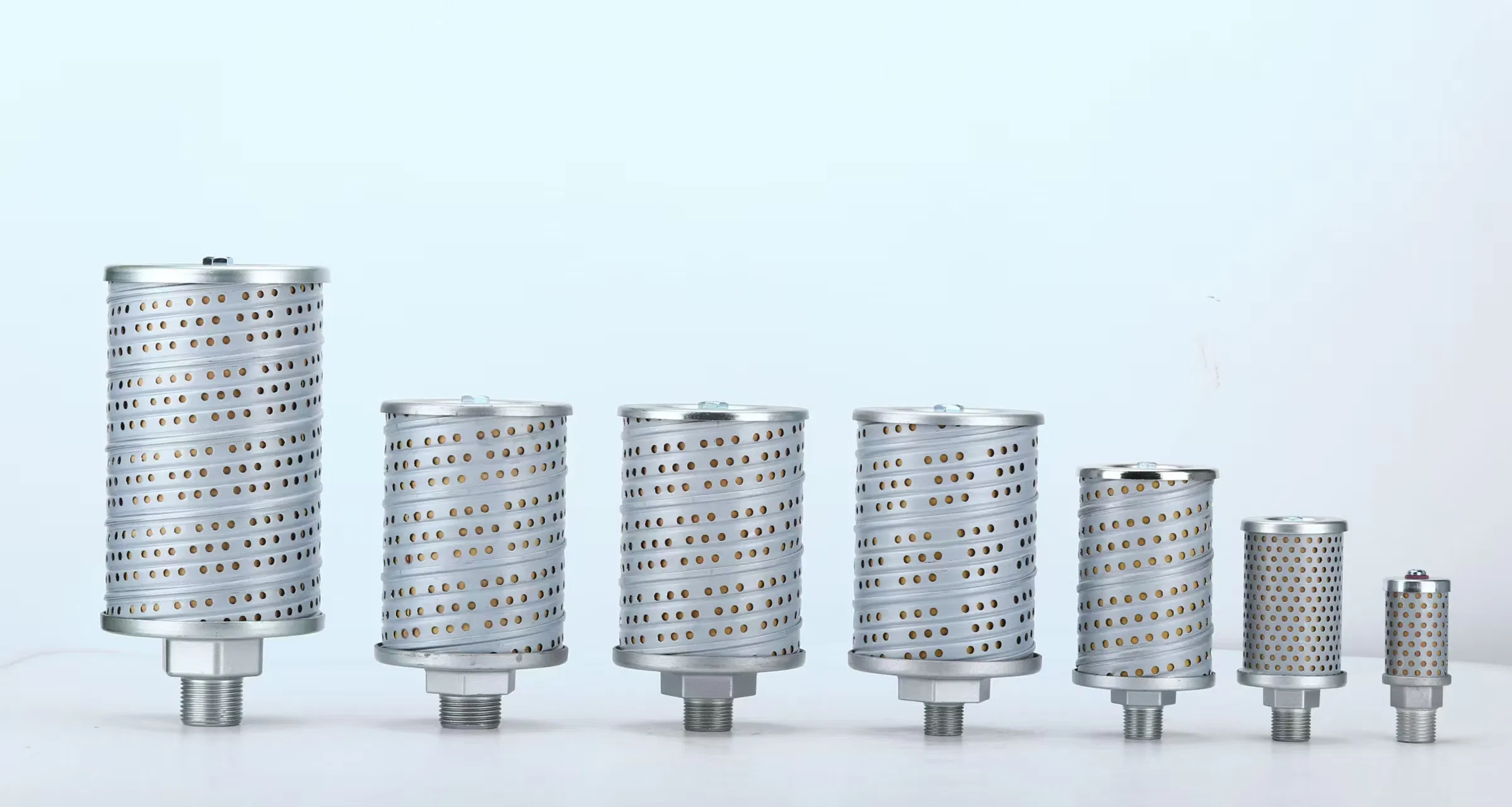 Алюминиевый глушитель AN211-04 для авто и мотоциклов