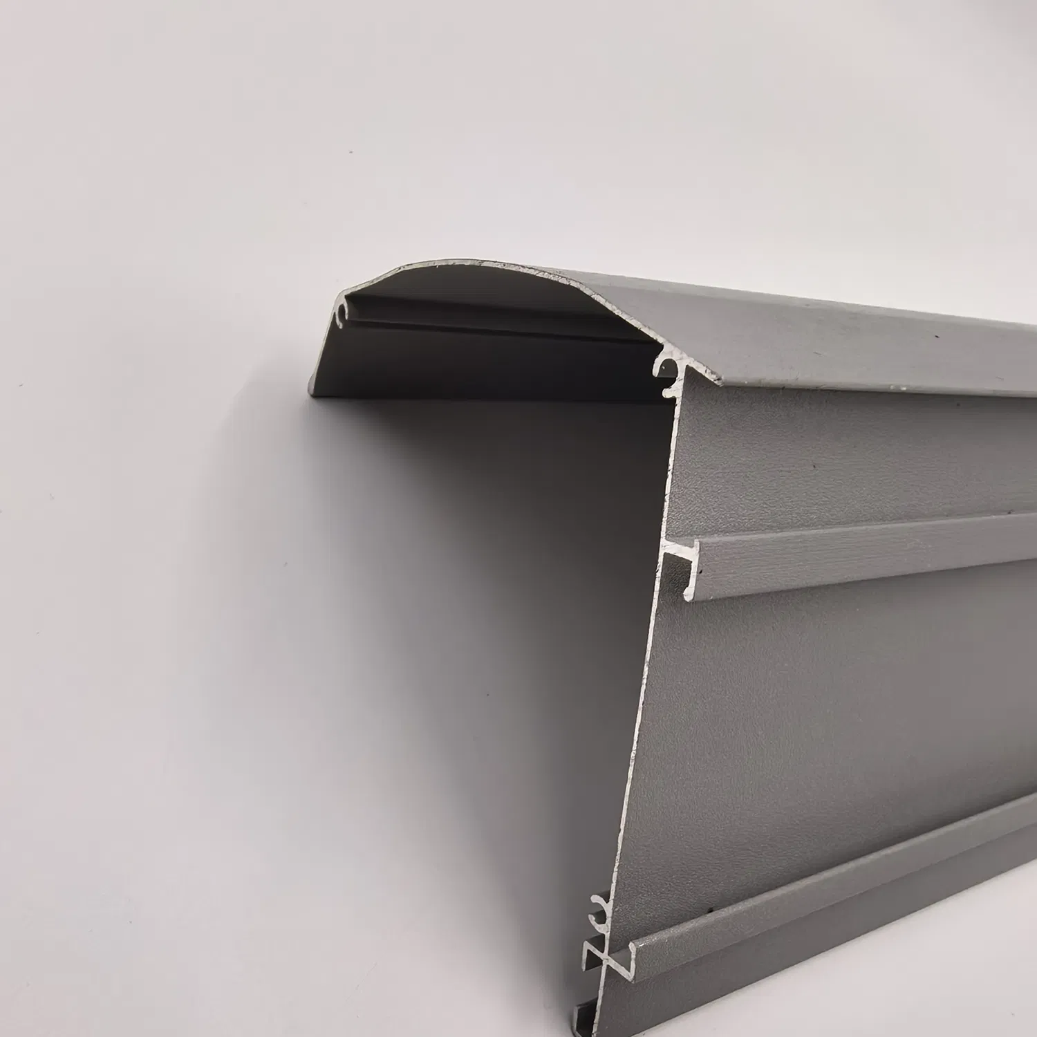 Premium Heavy Duty Black Ceiling Curtain Track with Hidden Valance