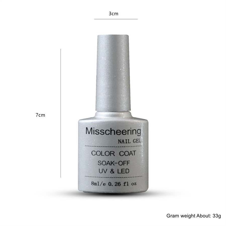 Nail Art Explosive Universal Colorful Cat′ S Eye Glue Laser Rainbow Glare Spar Cat′ S Eye Nail Shop Phototherapy Nail Polish Glue