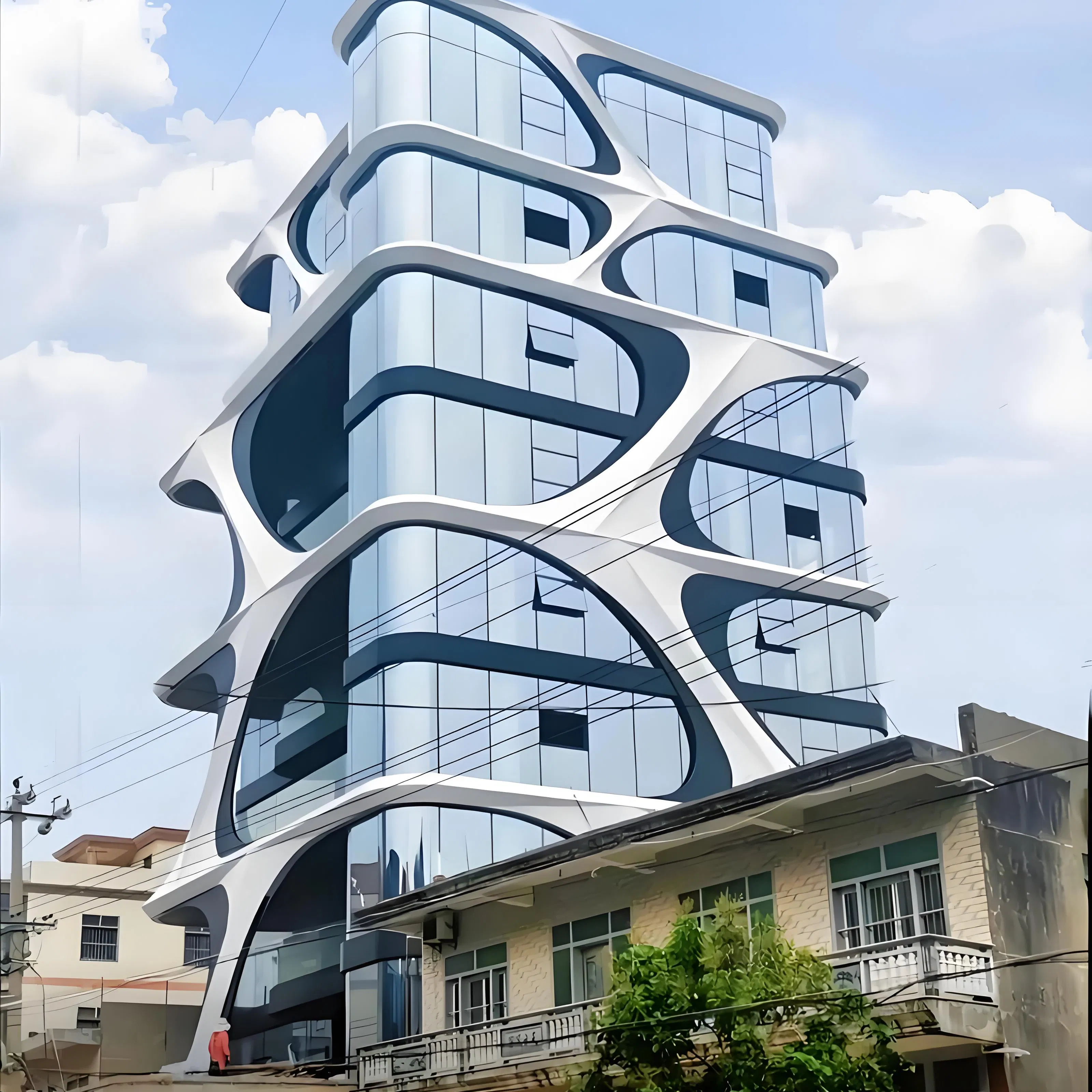 Premium Aluminum Cladding Customized Colors 3 0mm Thickness Powder Coated