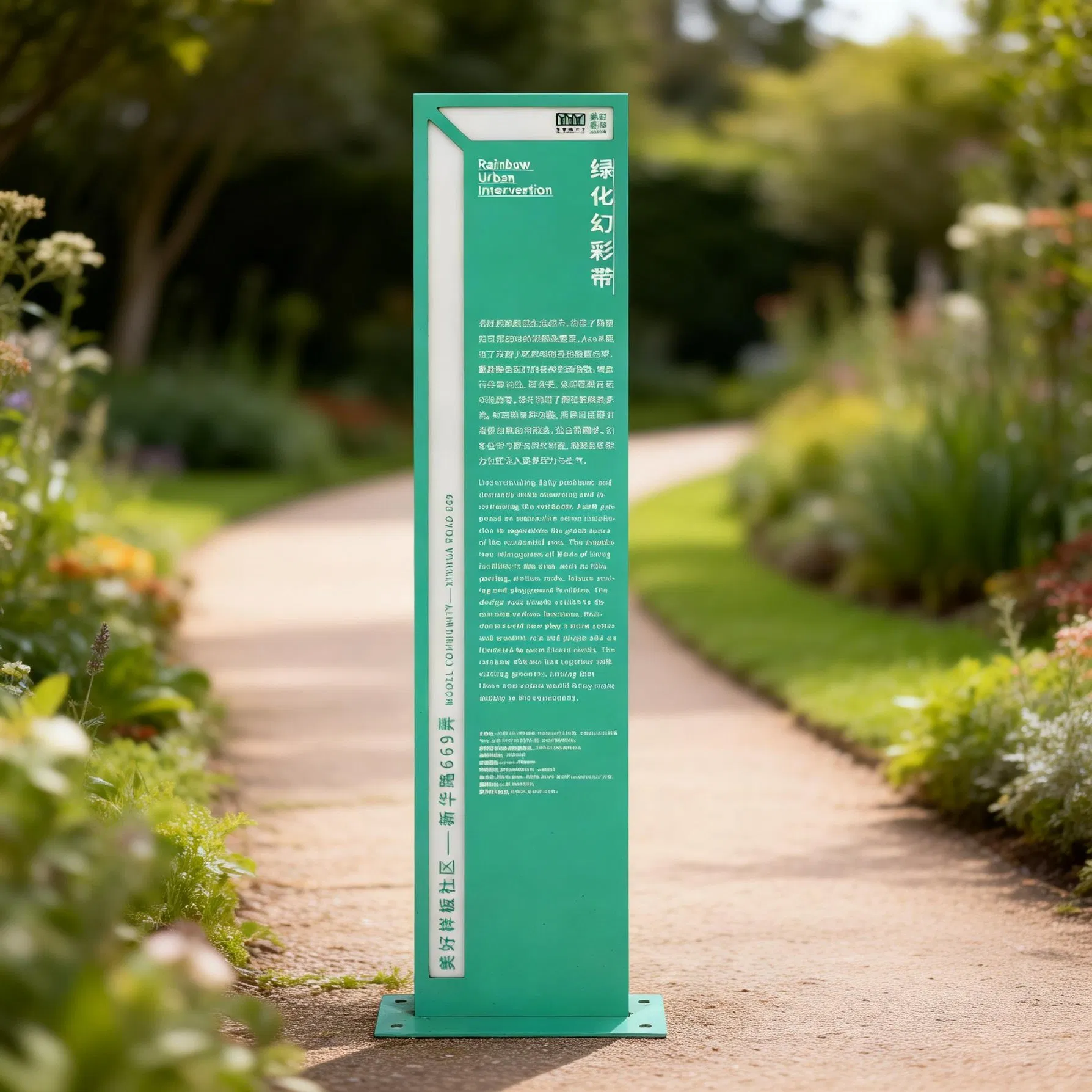 Tst Superior Visibility Long-Lasting High-Brightness Monument Sign with UL Certified