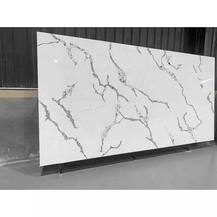 Quartz Stone Artificial Stone Slab New Design Countertop