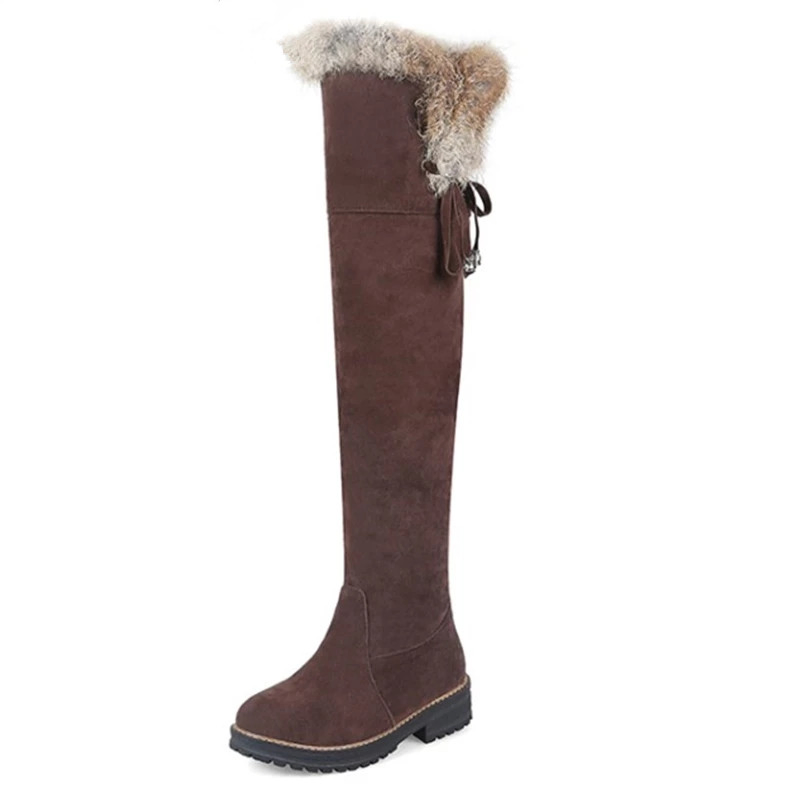 2021 Fashion Warm Snow Boots Women Winter Shoes Plush Women Boots