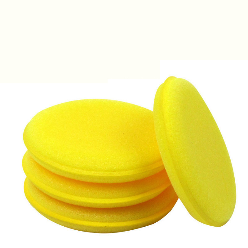 High Density Car Care Detailing Polishing Waxing Round Sponge Pad