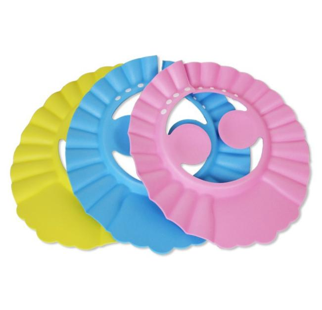 Adjustable Kids Bath Visor Hat Baby Shower Shampoo Cap