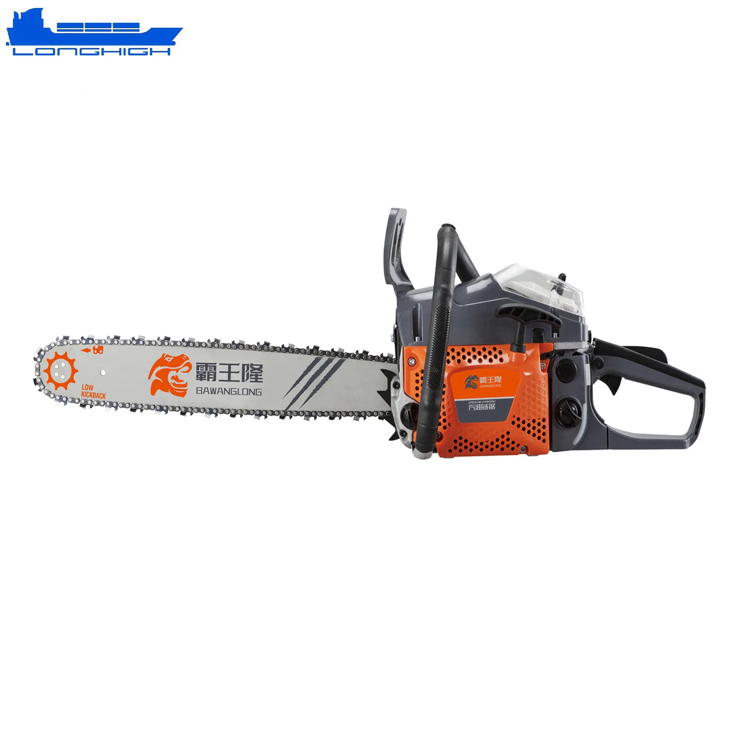 Efficient Gasoline 52cc Chainsaw 5200 Wood Cutting with 2.2 Kw Power and CE Certification