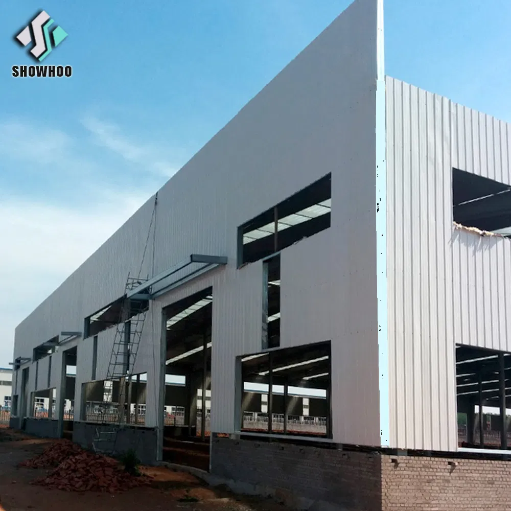 Ready Made Two Storey Hangar Warehouse Pre Fabricated Steel Building Galpon