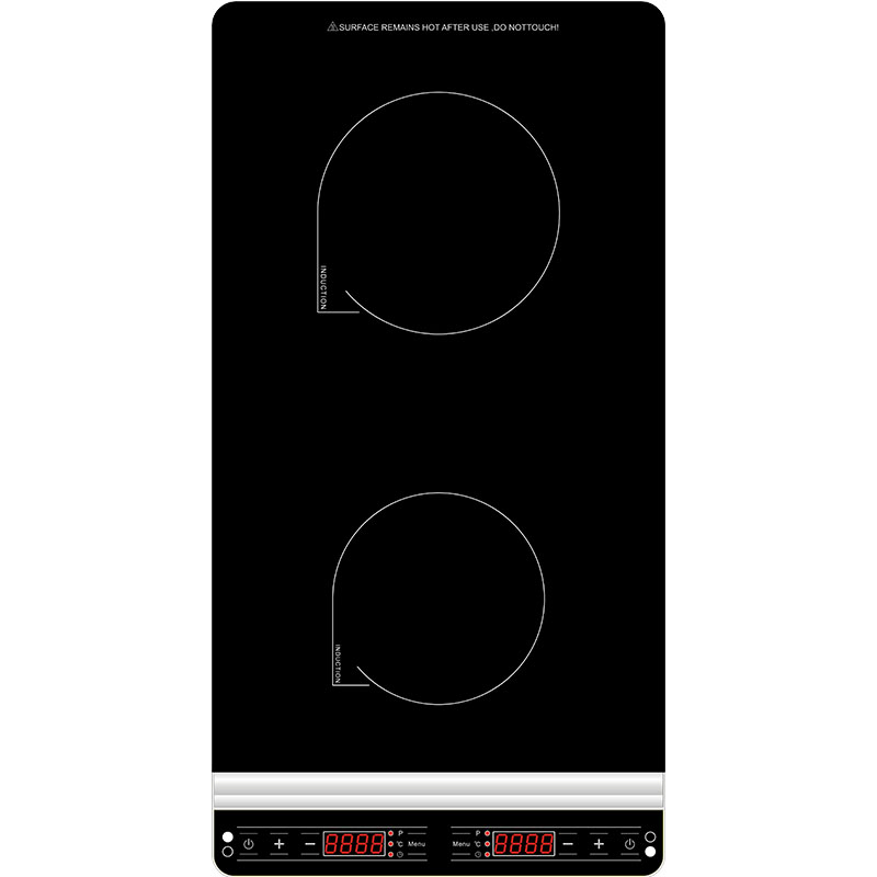 Best Portable Induction Cooktop Vertical Two Burners Sensor Touch Control Hot Selling in 2020
