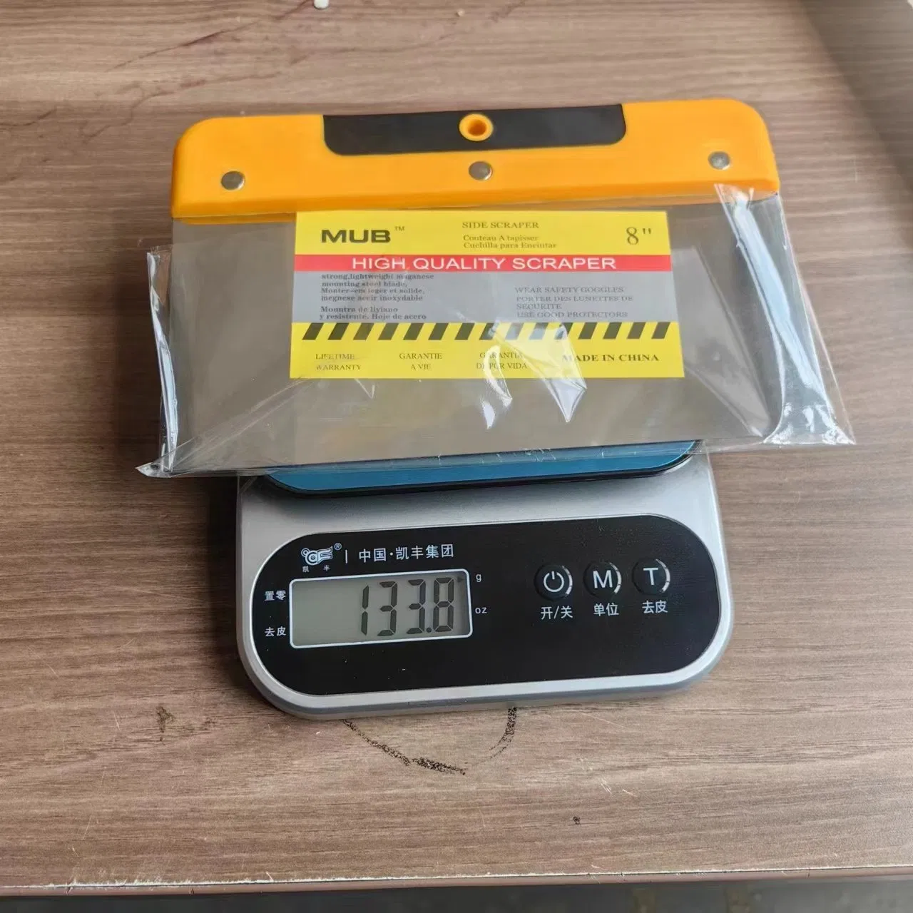 Double Color 6" 8" 10" Stainless Steel Side Scraper