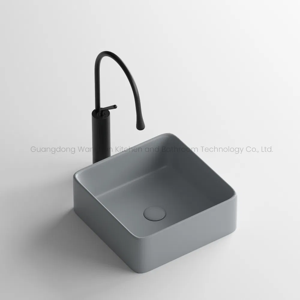 Comfortable and Convenient Matte Color 1059 Bathroom Hand Wash Art Basin