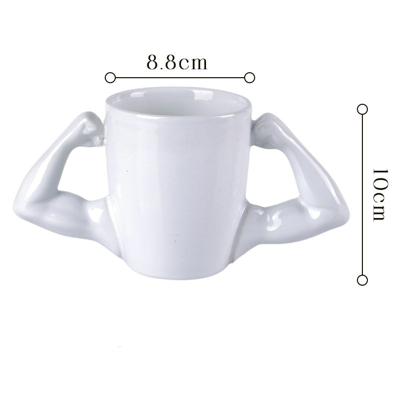 Кружка Халк с ручкой-бицепсом