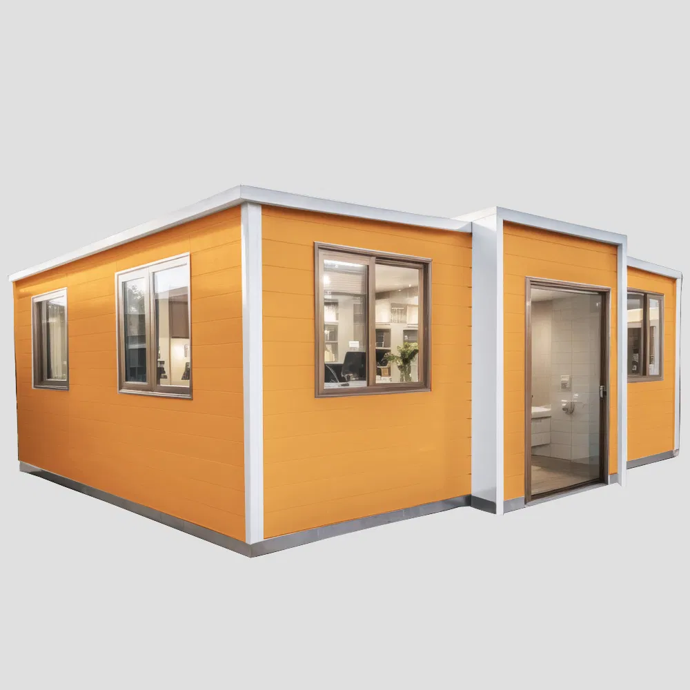 Temporary Office and Residential Double Wing Folding Box Room