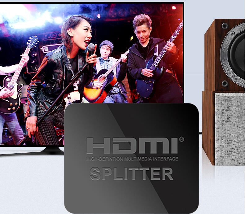 HDMI Splitter 2way, One Input Two Output