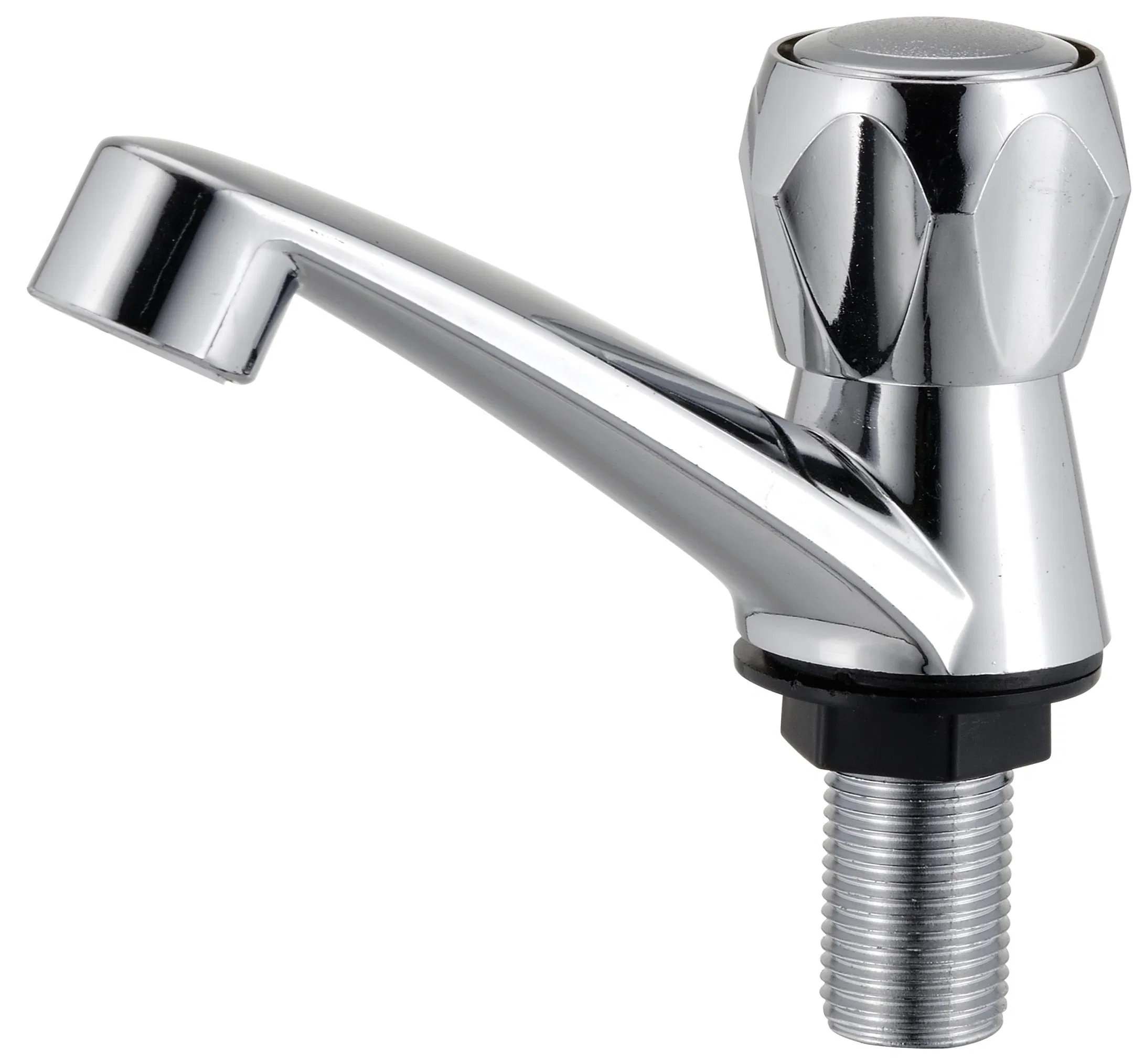 Chrome Plating Plastic Water Tap Cold Water for Basin Faucet Hg-S03