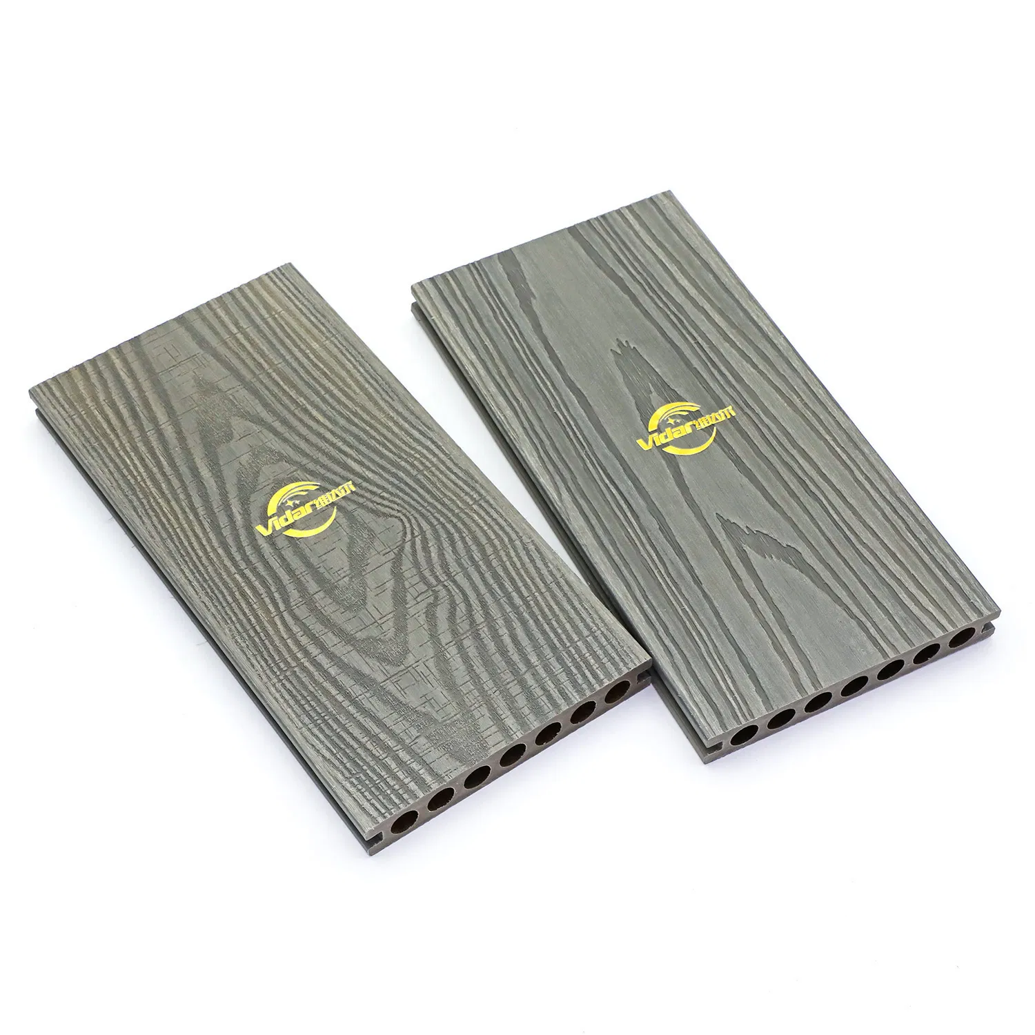 Anti-Fade 150X22.5mm 3D Wood Grain WPC Co-Extrusion Composite Decking for Outdoor Use