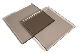 Flat Black Glass Window Glass