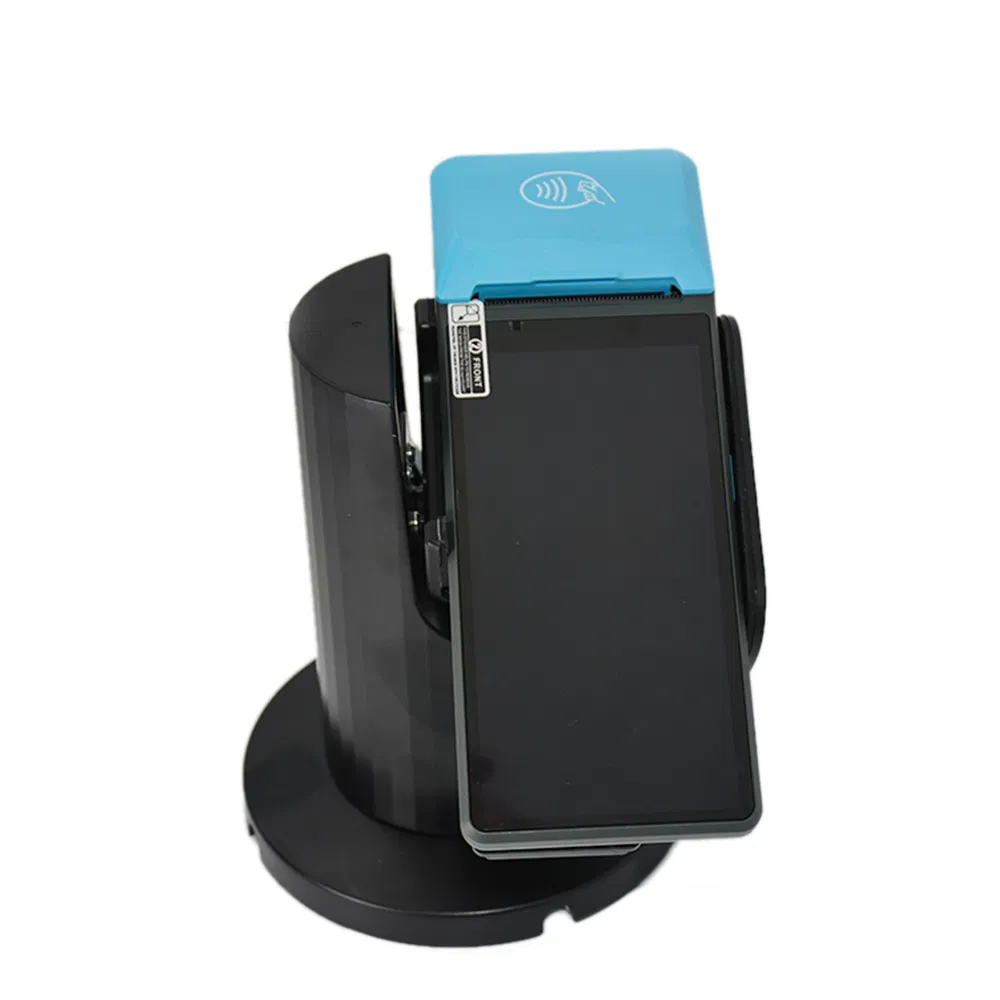 Universal Rotatable POS Stand Plastic Metal Bracket Desktop Holder Credit Card Terminal Stand PS-S02