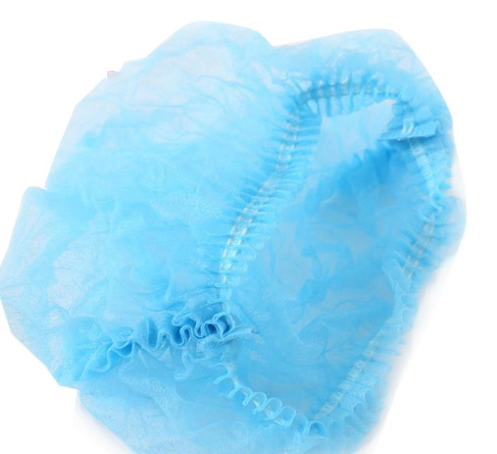 21'' Disposable Factory Supply Bouffant Hat, Mob Cap, Clip Caps for Sale