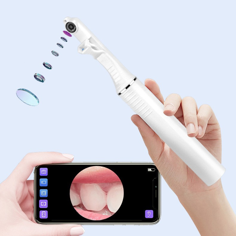 APP HD Visual Oral Instrument WiFi Oral Cleaning Dental Floss Oral Endoscope