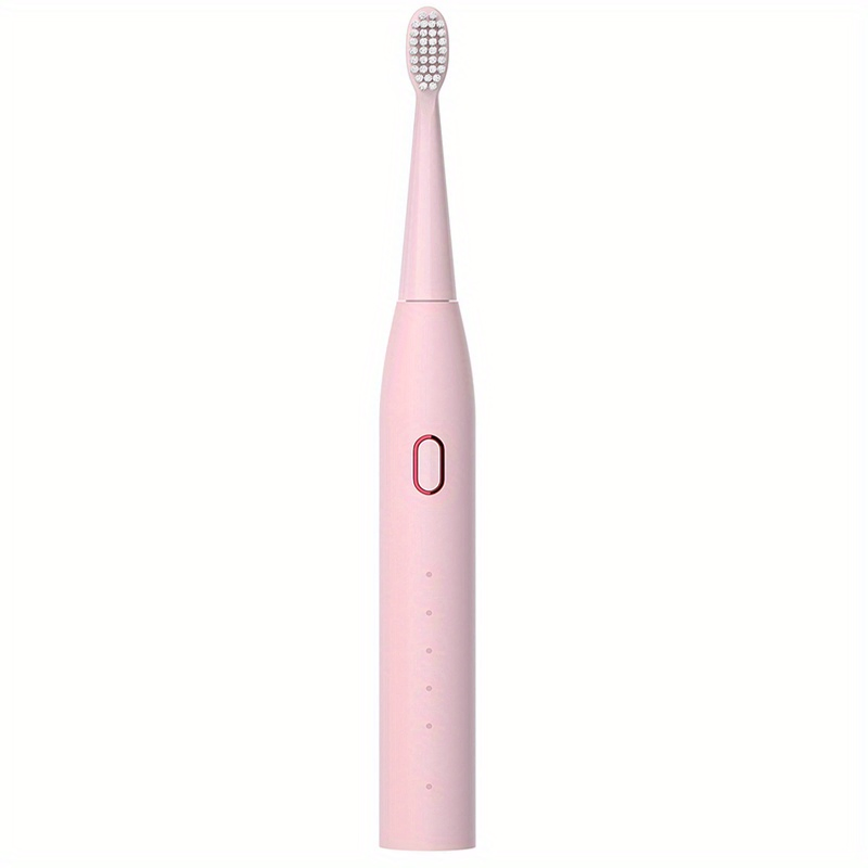 High Density Waterproof 5 Modes Slim Round Adult Electric Ultrasonic Toothbrush