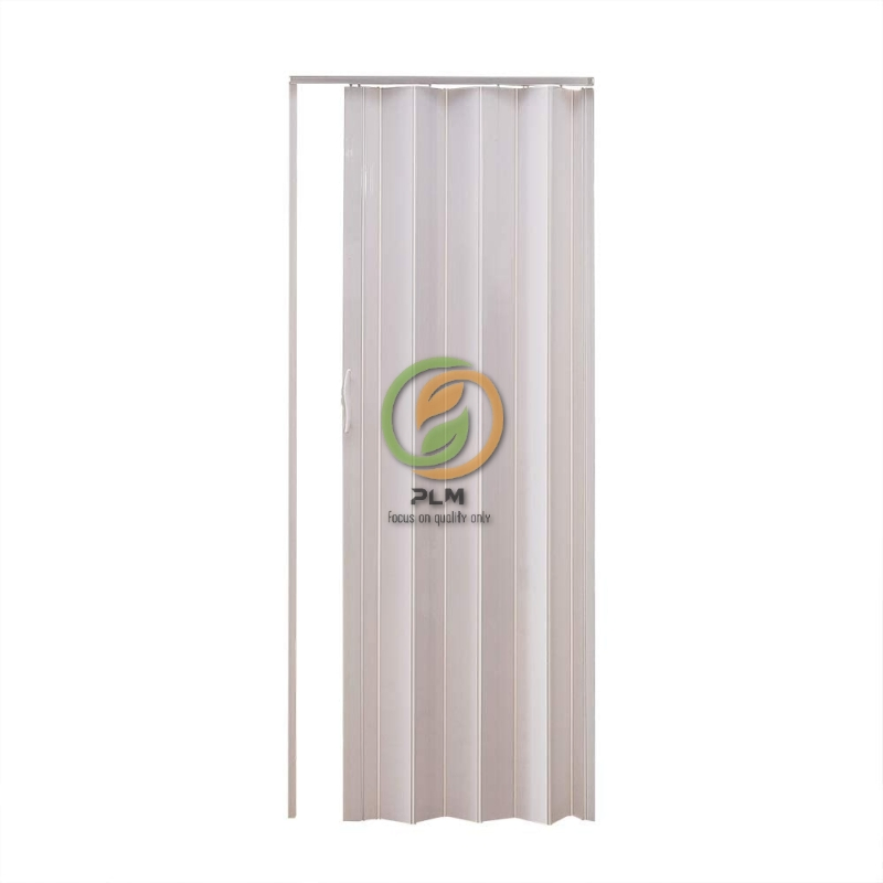 Robustline Folding Sliding Doors 210cm Height X 100cm Width, Made in China (LIGHT IVORY)