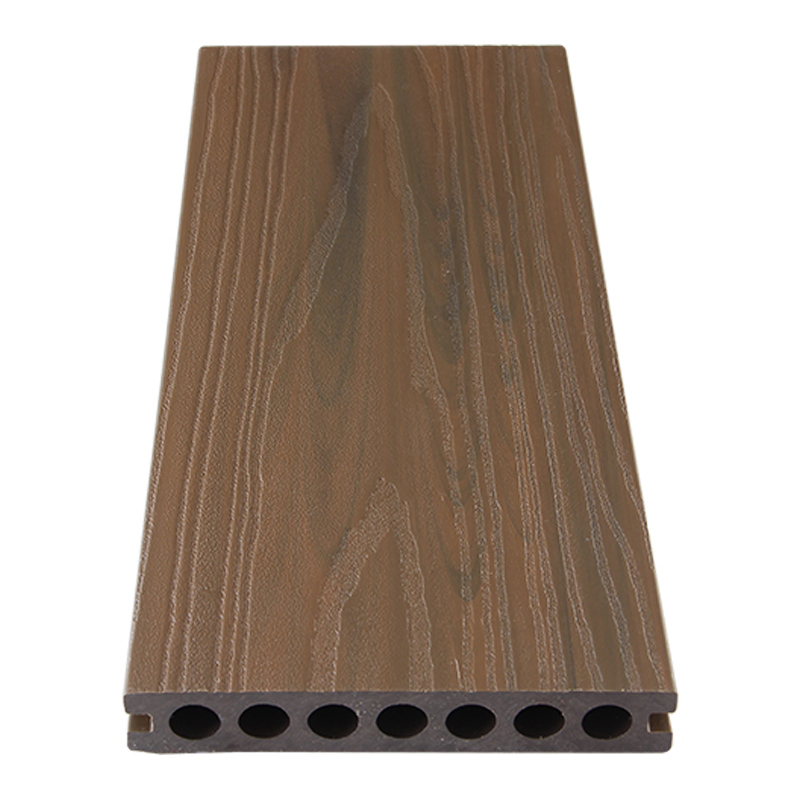 Premium Waterproof 3D Wood Grain WPC Decking for Outdoor Spaces