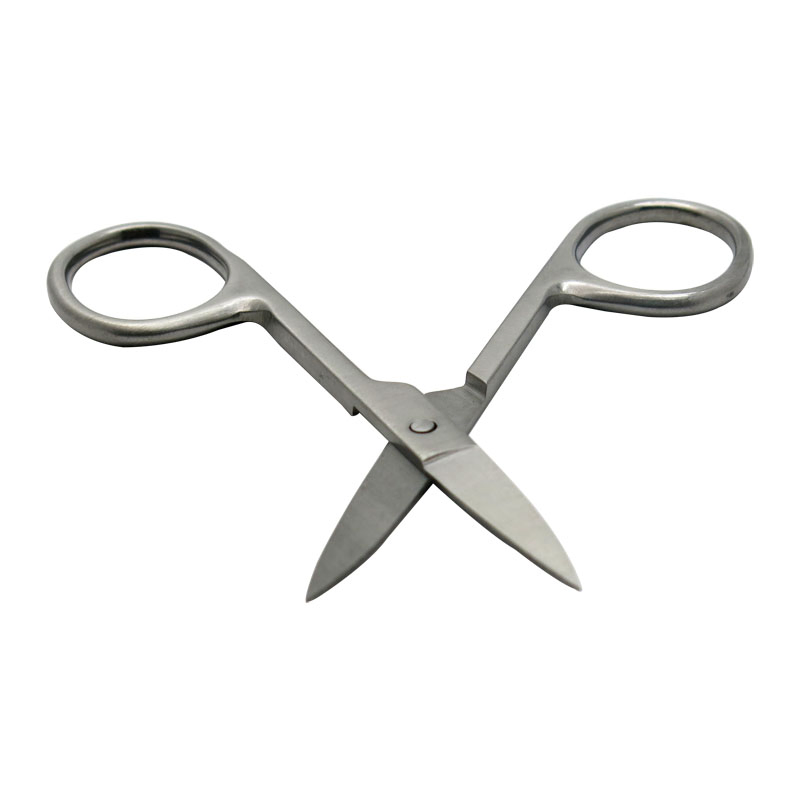 3mm 3.5inch Stainless Steel Eyebrow Manicure Cuticle Scissors
