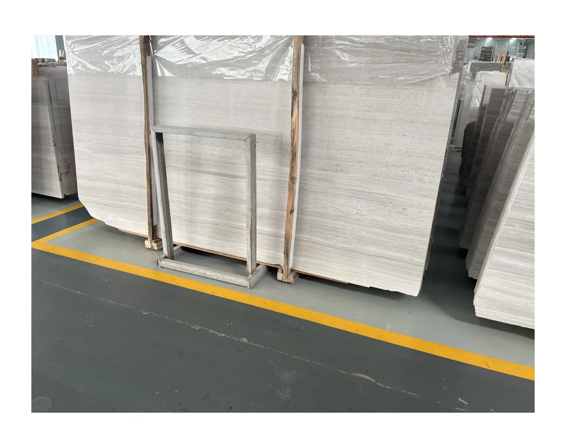 Natural Stone White Wood Marble White Wooden Grain Marble Wood Design Marble