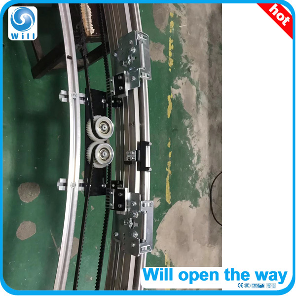 Heavy Duty Curved Sliding Door Operator Power Drive
