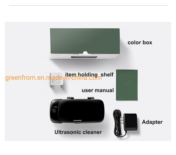 New Design Mini Cleaning Machine Fashion Portable House Hold Use Ultrasonic Cleaner for Jewelry Eyeglasses Watch Shaver