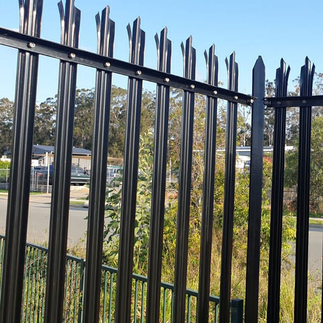 Factory Wholesale Galvanized Steel High Security Palisade Barrier