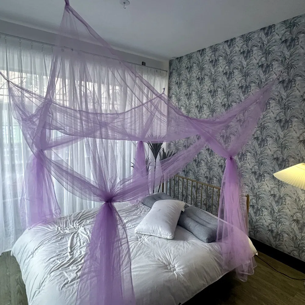 OEM Anti-Fall Household Bedroom Simple Double Bed One-Piece Zip Mosquito Nets