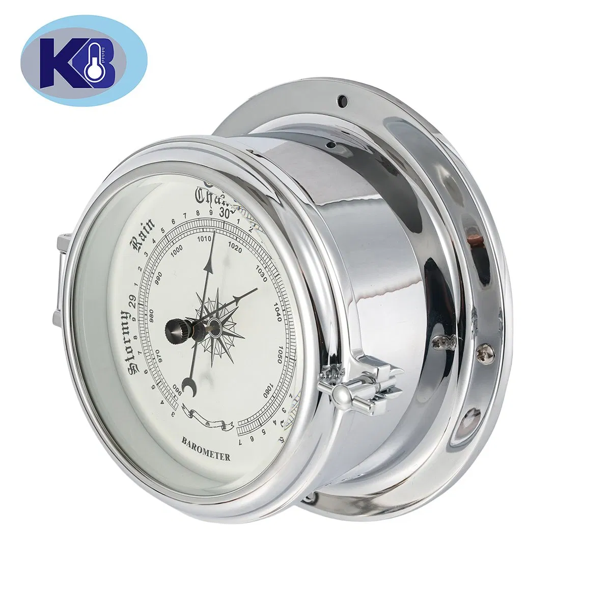 Adjustable Metal Aneroid Nautical Barometer