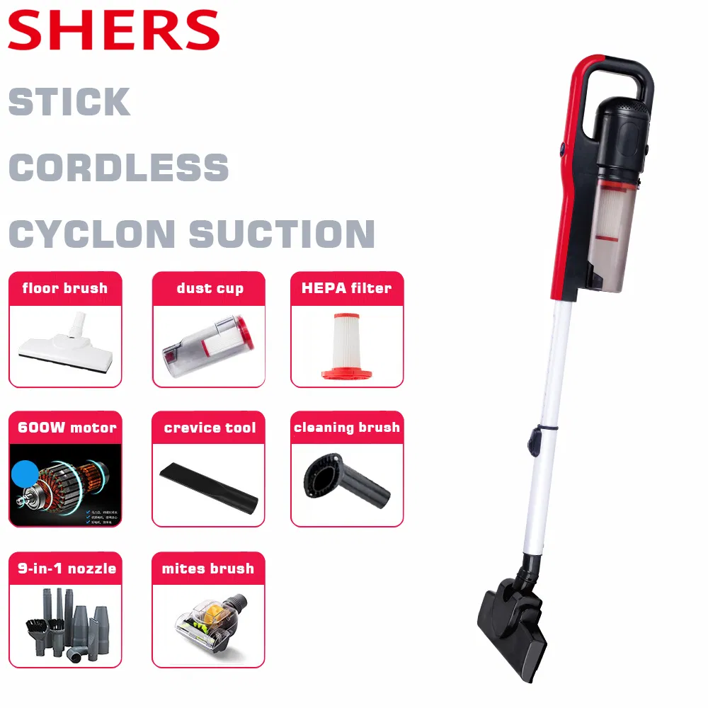 Wireless Rechargeable Cordless Handy Carpet Mites Stick Handheld Anti-Mites Vacuum Cleaner
