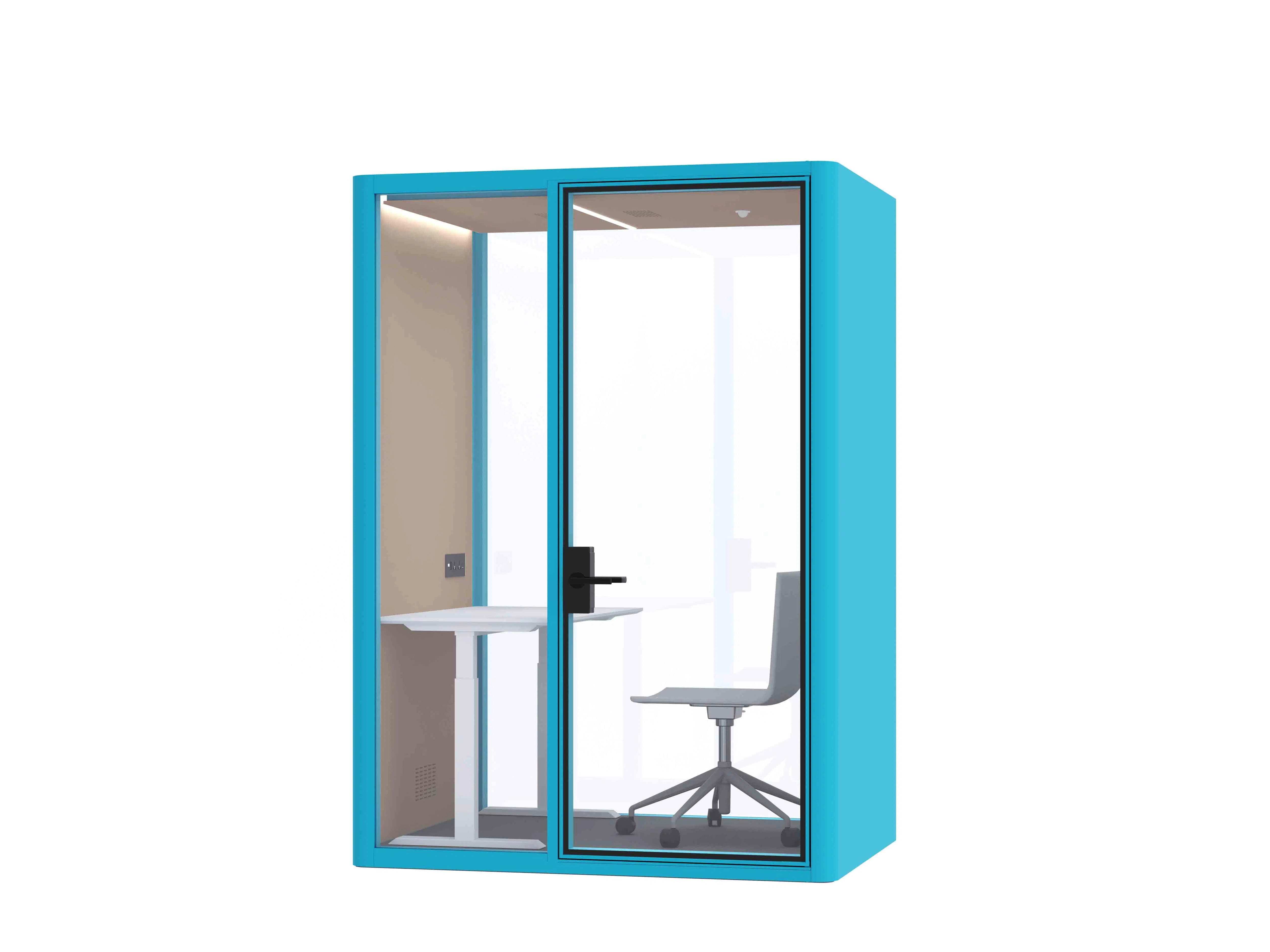 Office Furniture Indoor Sound-Proof Noise-Control Acoustic Meeting Booth