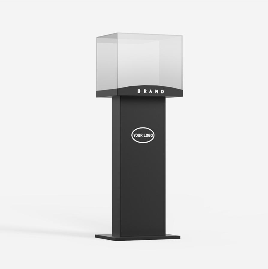 Customized Acrylic Metal Wine Bottle Cabinet Luminous Display Furniture