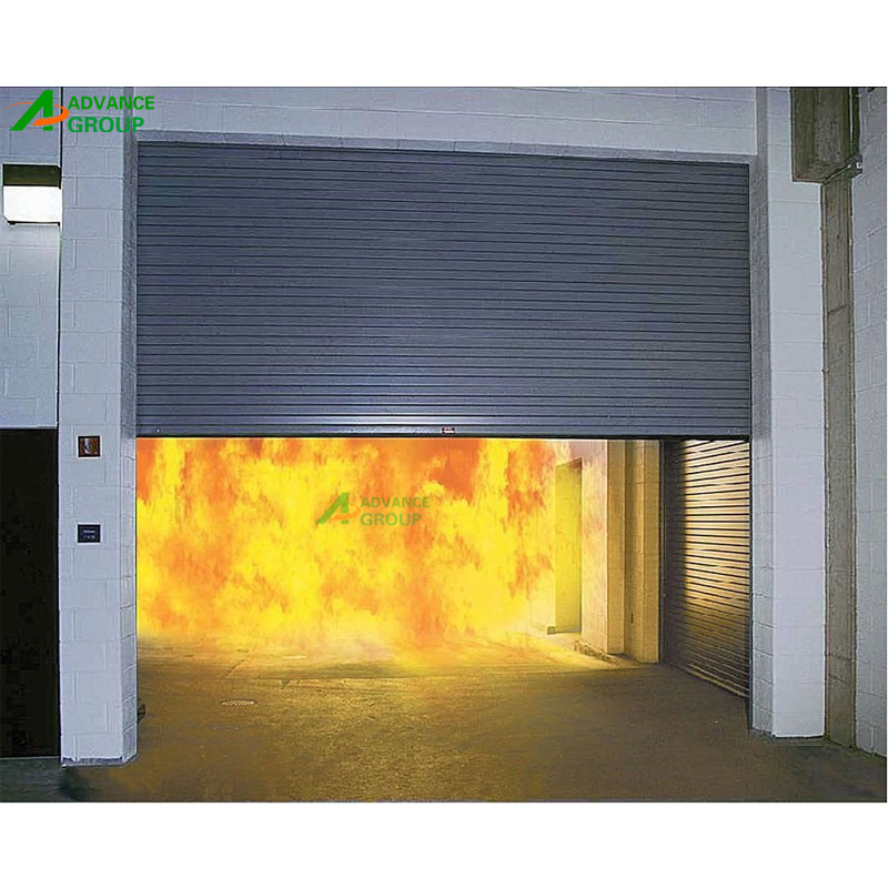 2022 Customized High Quality Popular Design Steel Fireproof Rolling Shutter Door Fireproof Rolling Shutter Garage Door
