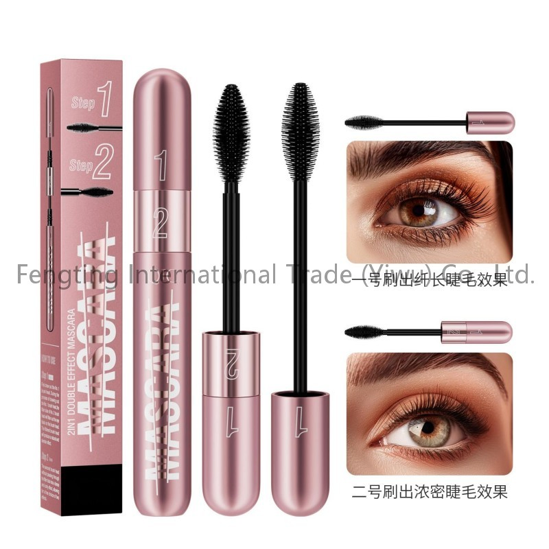 Liquid Curling 3D 4D Moisturizer Vegan Fiber Long Lasting Waterproof Volume Mascara Eye Mascara Custom